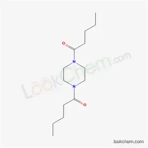 Molecular Structure of 18903-08-7 (1,1'-(Piperazine-1,4-diyl)bis(1-pentanone))