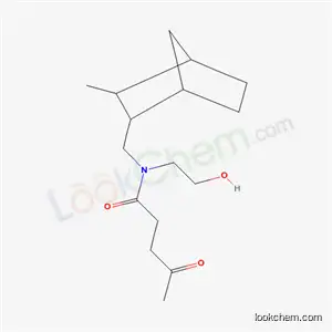 N-(2-hydroxyethyl)-N-[(3-methylbicyclo[2.2.1]hept-2-yl)methyl]-4-oxopentanamide