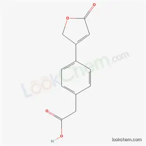 2-[4-(5-oxo-2H-furan-3-yl)phenyl]acetic acid