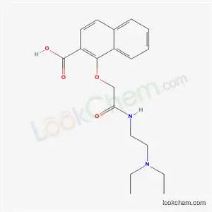 1-(2-{[2-(diethylamino)ethyl]amino}-2-oxoethoxy)naphthalene-2-carboxylic acid
