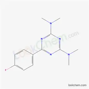 6-(4-Fluorophenyl)-N,N,N',N'-tetramethyl-1,3,5-triazine-2,4-diamine