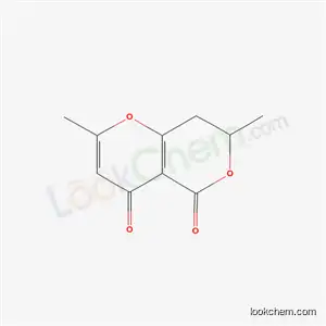 Molecular Structure of 43053-00-5 (2,7-dimethyl-7,8-dihydro-4H,5H-pyrano[4,3-b]pyran-4,5-dione)