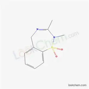 2,5-Dihydro-2,3-dimethyl-1,2,4-benzothiadiazepine 1,1-dioxide