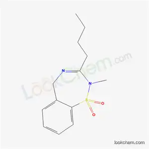 3-Butyl-2,5-dihydro-2-methyl-1,2,4-benzothiadiazepine 1,1-dioxide