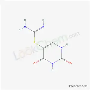 Molecular Structure of 48126-31-4 (5-(Amidinothio)uracil)