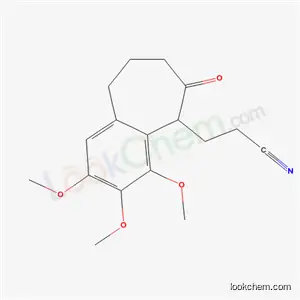 3-(2,3,4-trimethoxy-6-oxo-6,7,8,9-tetrahydro-5H-benzo[7]annulen-5-yl)propanenitrile
