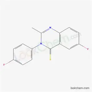 Molecular Structure of 49579-47-7 (6-fluoro-3-(4-fluorophenyl)-2-methylquinazoline-4(3H)-thione)