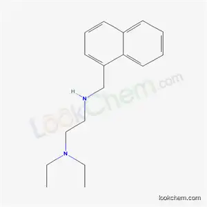 Molecular Structure of 50341-69-0 (N,N-Diethyl-N'-(1-naphthalenylmethyl)-1,2-ethanediamine)
