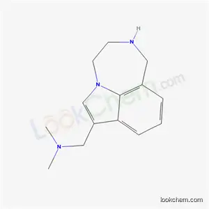 Pyrrolo(3,2,1-jk)(1,4)benzodiazepine, 7-((dimethylamino)methyl)-1,2,3, 4-tetrahydro-