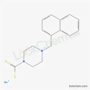 1-피페라진카르보디티오산, 4-(1-나프틸메틸)-, 나트륨염, 이수화물
