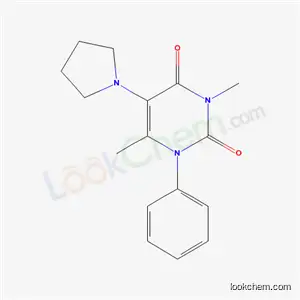 3,6-Dimethyl-1-phenyl-5-(1-pyrrolidinyl)pyrimidine-2,4(1H,3H)-dione