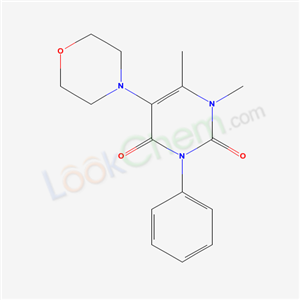 1,6-DIMETHYL-5-MORPHOLINO-3-PHENYLURACILCAS