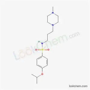 p-이소프로폭시-N-[3-(4-메틸-1-피페라지닐)프로필]벤젠술폰아미드