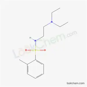 N-[2-(디에틸아미노)에틸]-2-메틸벤젠-1-술폰아미드