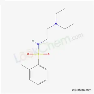 N-[2-(디에틸아미노)에틸]-2-메틸벤젠-1-술폰아미드