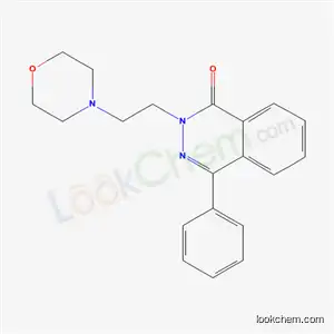 Molecular Structure of 33048-50-9 (2-(2-Morpholinoethyl)-4-phenylphthalazin-1(2H)-one)
