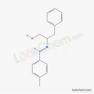 Molecular Structure of 19071-51-3 (2-{[(E)-(4-methylphenyl)methylidene]amino}-3-phenylpropan-1-ol)