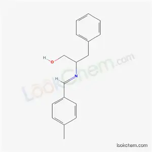 2-{[(E)-(4-methylphenyl)methylidene]amino}-3-phenylpropan-1-ol