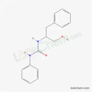 Molecular Structure of 19071-54-6 (1-(alpha-(Hydroxymethyl)phenethyl)-3-phenylurea)