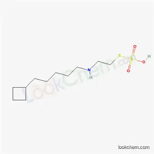 S-{2-[(5-cyclobutylpentyl)amino]ethyl} hydrogen sulfurothioate