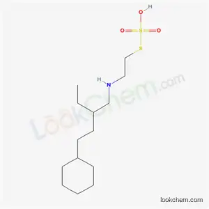 2-[(4-シクロヘキシル-2-エチルブチル)アミノ]エタンチオールスルファート