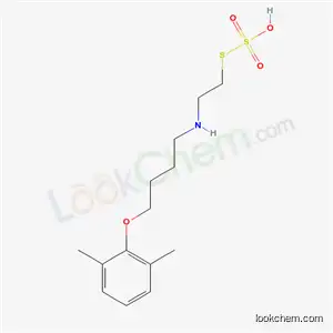 Molecular Structure of 19143-02-3 (2-[4-(2,6-Xylyloxy)butyl]aminoethanethiol sulfate)