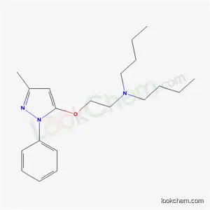N-butyl-N-{2-[(3-methyl-1-phenyl-1H-pyrazol-5-yl)oxy]ethyl}butan-1-amine
