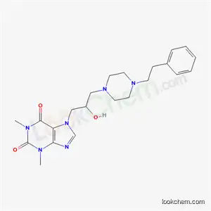 7-[3-(4-フェネチル-1-ピペラジニル)-2-ヒドロキシプロピル]-1,3-ジメチル-7H-プリン-2,6(1H,3H)-ジオン