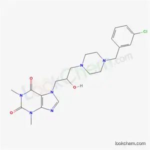 7-[3-[4-(3-クロロベンジル)-1-ピペラジニル]-2-ヒドロキシプロピル]-1,3-ジメチル-7H-プリン-2,6(1H,3H)-ジオン