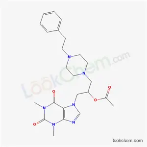 7-[2-Acetoxy-3-(4-phenethyl-1-piperazinyl)propyl]-1,3-dimethyl-7H-purine-2,6(1H,3H)-dione