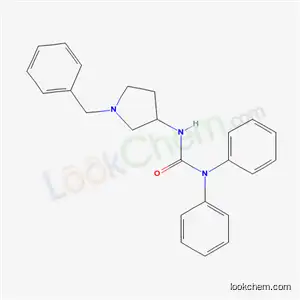 Molecular Structure of 19985-26-3 (3-(1-Benzylpyrrolidin-3-yl)-1,1-diphenylurea)