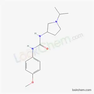 1-(1-イソプロピル-3-ピロリジニル)-3-(p-メトキシフェニル)尿素