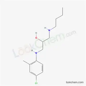 Molecular Structure of 20014-04-4 (1-(Butylamino)-3-(4-chloro-o-toluidino)-2-propanol)
