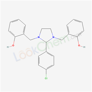 2-(4-Chlorophenyl)-1,3-bis(2-hydroxyphenylmethyl)imidazolidine