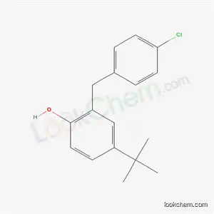 Molecular Structure of 20121-09-9 (4-tert-butyl-2-(4-chlorobenzyl)phenol)