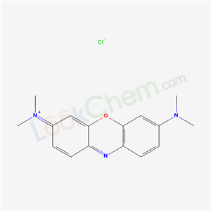 (7-(DIMETHYLAMINO)-3H-PHENOXAZIN-3-YLIDENE)DIMETHYLAMMONIUM CHLORIDE