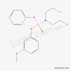 3-methoxyphenyl phenyl bis(2-chloroethyl)phosphoramidate