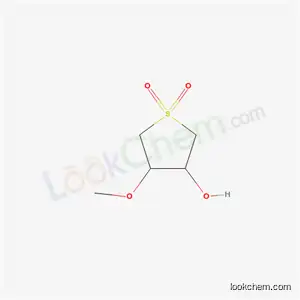 Molecular Structure of 20627-70-7 (4-methoxytetrahydrothiophene-3-ol 1,1-dioxide)