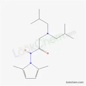 2-(Diisobutylamino)-N-(2,5-dimethyl-1H-pyrrol-1-yl)acetamide