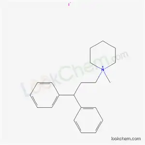 1-(3,3-diphenylpropyl)-1-methylpiperidinium iodide