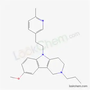 5-(2-{8-メトキシ-2-プロピル-1H,2H,3H,4H,5H-ピリド[4,3-b]インドール-5-イル}エチル)-2-メチルピリジン
