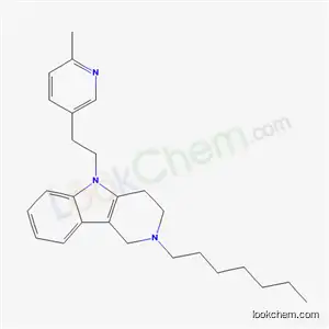 5-(2-{2-ヘプチル-1H,2H,3H,4H,5H-ピリド[4,3-b]インドール-5-イル}エチル)-2-メチルピリジン