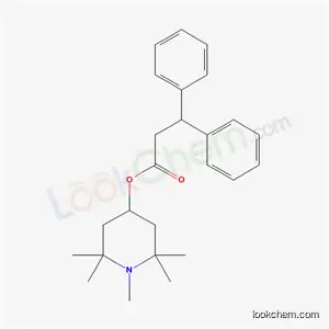 Propionic acid, 3,3-diphenyl-, 1,2,2,6,6-pentamethyl-4-piperidinyl est er