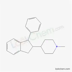 Molecular Structure of 20845-58-3 (1-Methyl-4-(1-phenylindan-2-yl)piperidine)