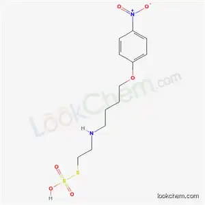 Molecular Structure of 21208-82-2 (2-[4-(p-Nitrophenoxy)butyl]aminoethanethiol sulfate)