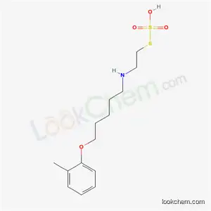 Molecular Structure of 21208-85-5 (2-[5-(o-Tolyloxy)pentyl]aminoethanethiol sulfate)