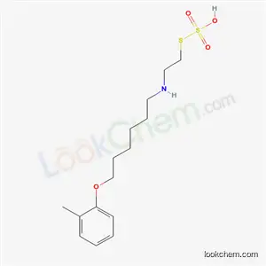 2- [6- (o- 톨릴 옥시) 헥실] 아미노 에탄 티올 설페이트