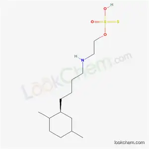 2-[4-(2,5-ジメチルシクロヘキシル)ブチル]アミノエタンチオールスルファート