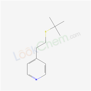 4-(2-tert-butylsulfanylethyl)pyridine