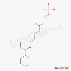 2-[4-(1-Cyclohexylpropoxy)butyl]aminoethanethiol sulfate